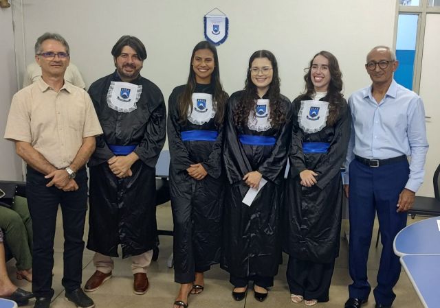 Colação de grau antecipada de Brenda, Sabrina, Maria Eduarda e Samir